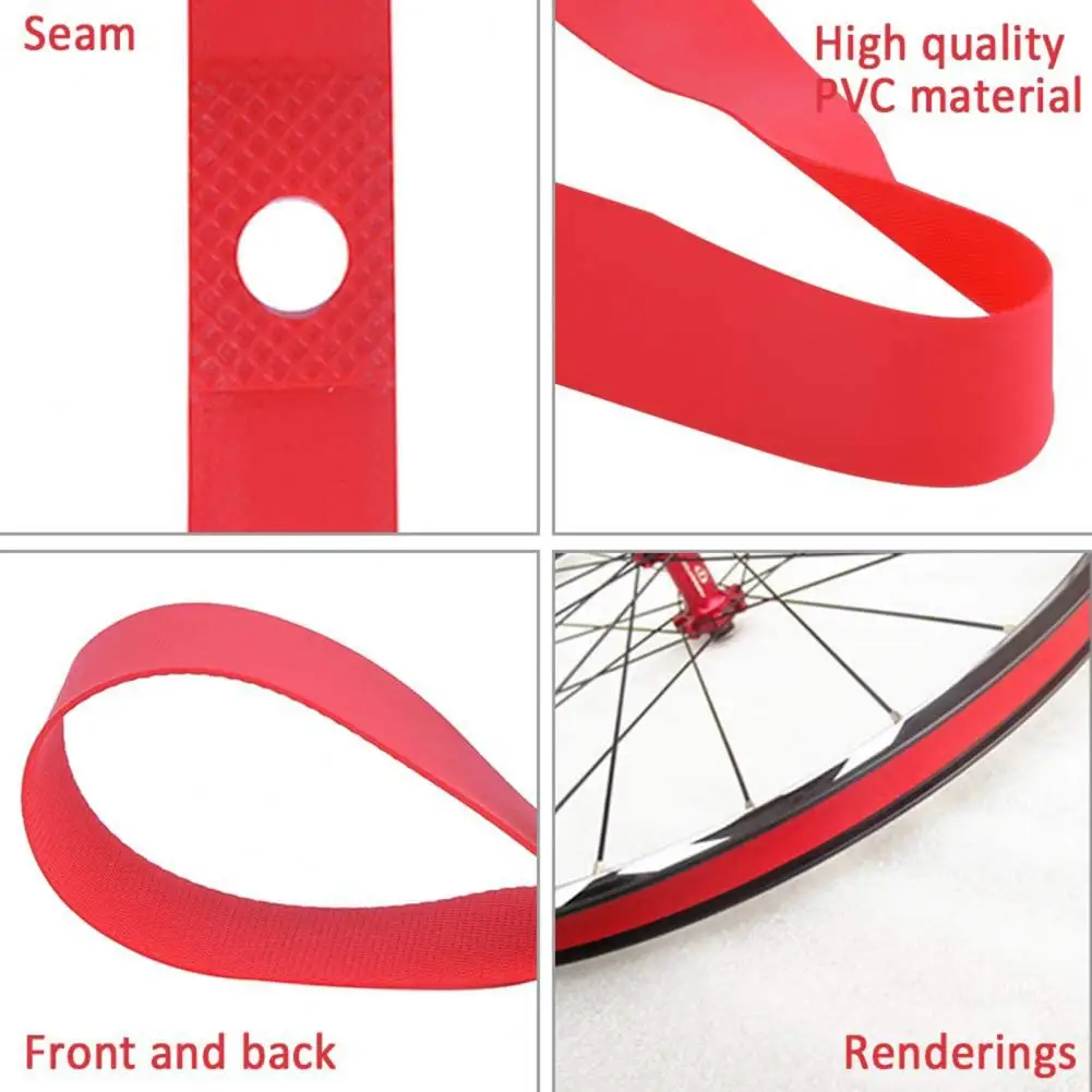 12/14/16/18/20/22/24/26/27.5 inch/700C Explosion-Proof PVC MTB Mountain Bike Bicycle Tire Pad Rim Tape Tyre Protector Tape