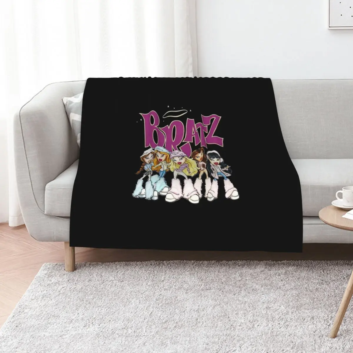 Bratz Throw Blanket Cozy Throw Blanket for Bed Sofa Chair