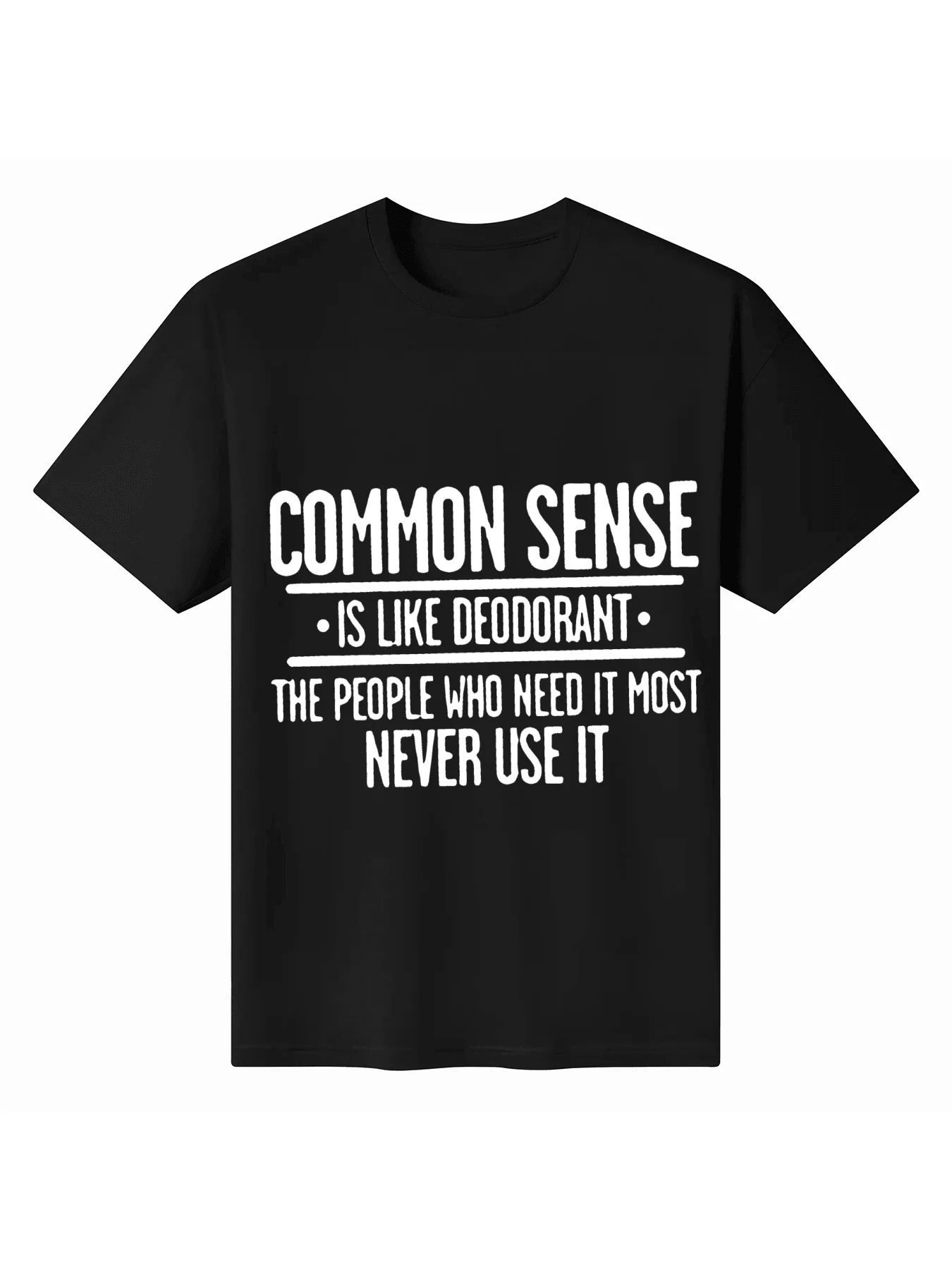 

Саркастичная футболка с графическим принтом и ярким белым текстом для повседневной носки