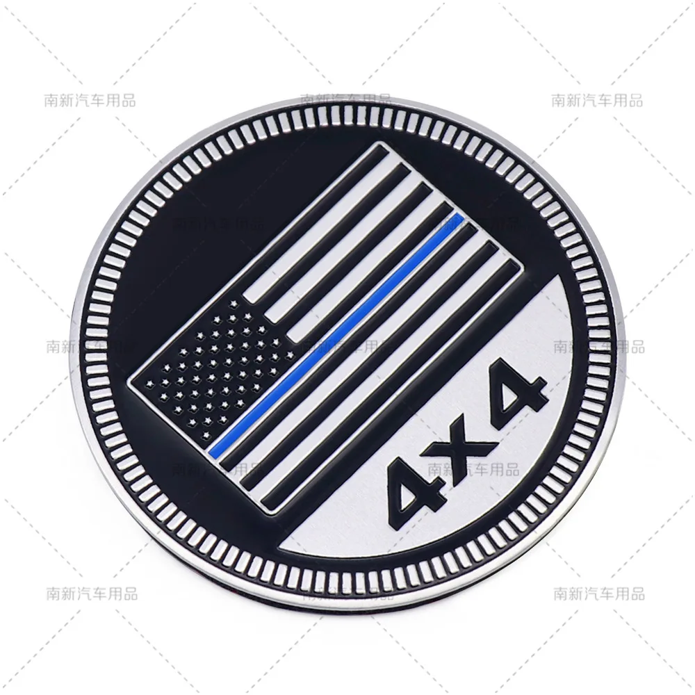 3D Metal 4x4 USA Flag Emblem Badge Offroad SUV Car Body Sticker Mod Decor