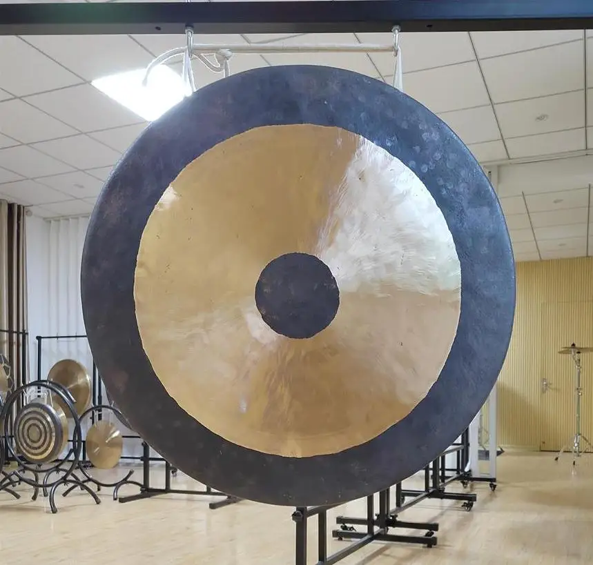 Sound Healing Gong، 22 بوصة 55 سم Chau Gong للتأمل واليوجا وحمام القونغ، Tam Tam Gong،