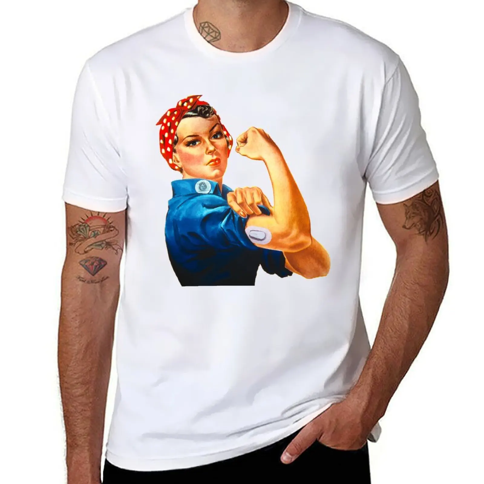 

Diabetic Riveter T-Shirt t shirts for man slim fit t shirt personalised T-Shirt