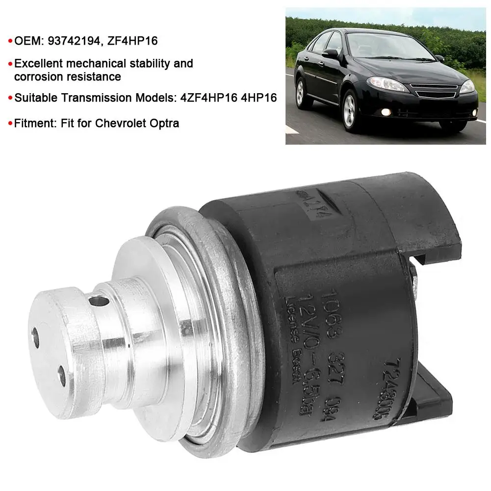 Zawór elektromagnetyczny skrzyni biegów 93742194   Akcesorium samochodowe pasujące do elektromagnesu Chevrolet optra Iron Trans