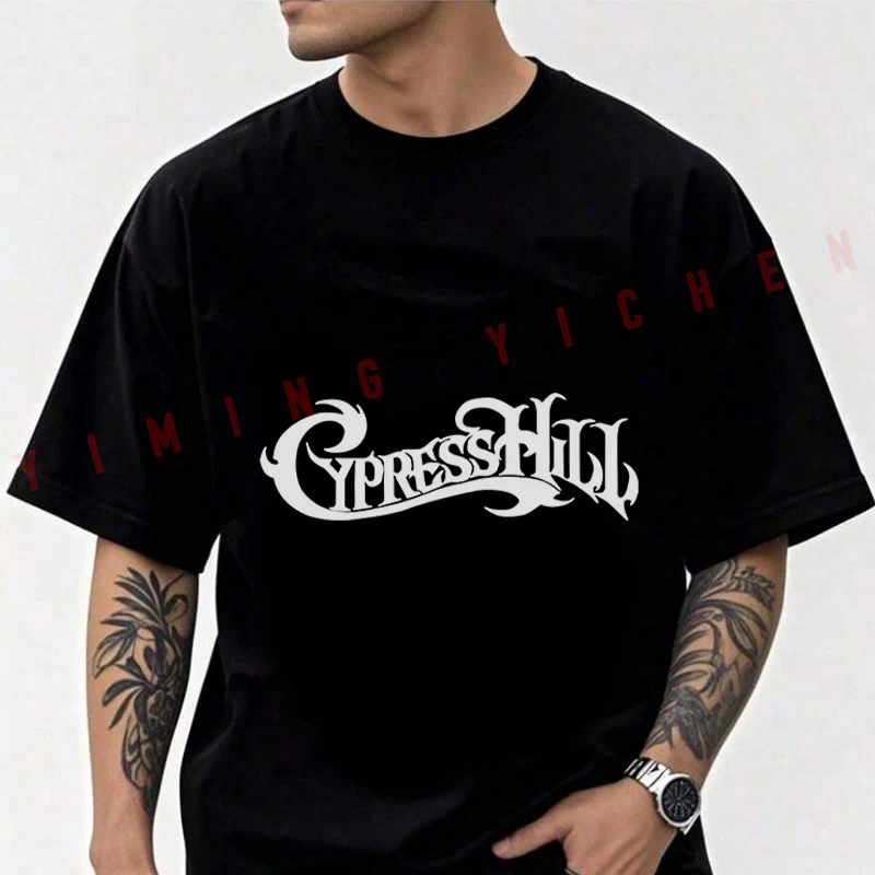 

Motorcycle Cypress Hill Men's Fashion T-shirt Moto Cotton Casual Summer Comfortable Short Sleeve Tops