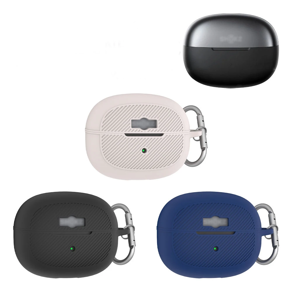 Étui en Silicone pour écouteurs sans fil SHOKZ Open Dots ONE, étui de protection souple, anti-chute, boîte d'accessoires pour écouteurs avec crochet