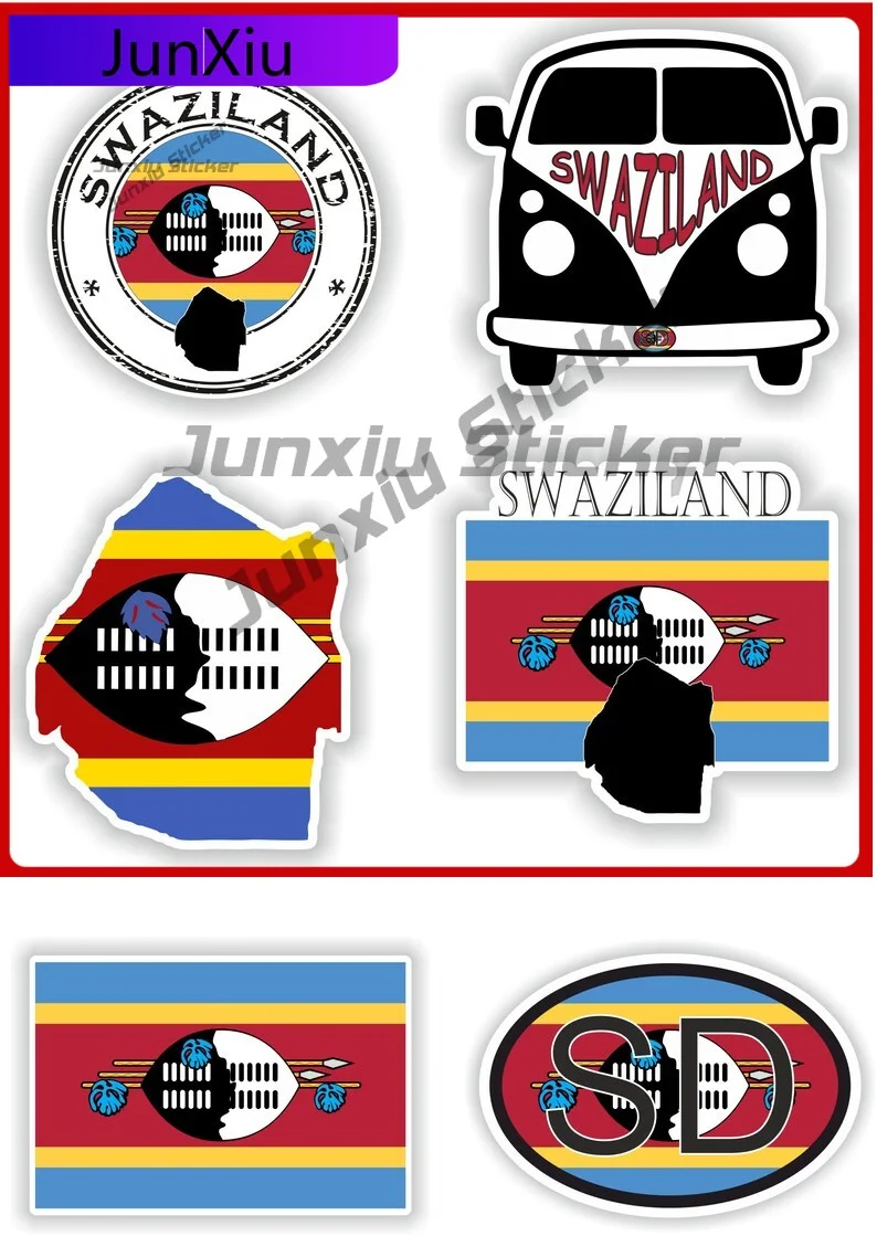 

Swaziland Pattern Cute Wall Weatherproof Sticker Accessory Custom Fade Wall Decal Proof Stickers Vinyl Scratch Funny Trendy Cool