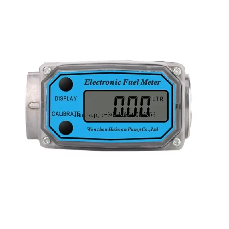 

1.5inch NPT Turbine Flow Meter Flowrate 10 To 100 LPM With Stainless Steel Housing Fuel Flow Meter