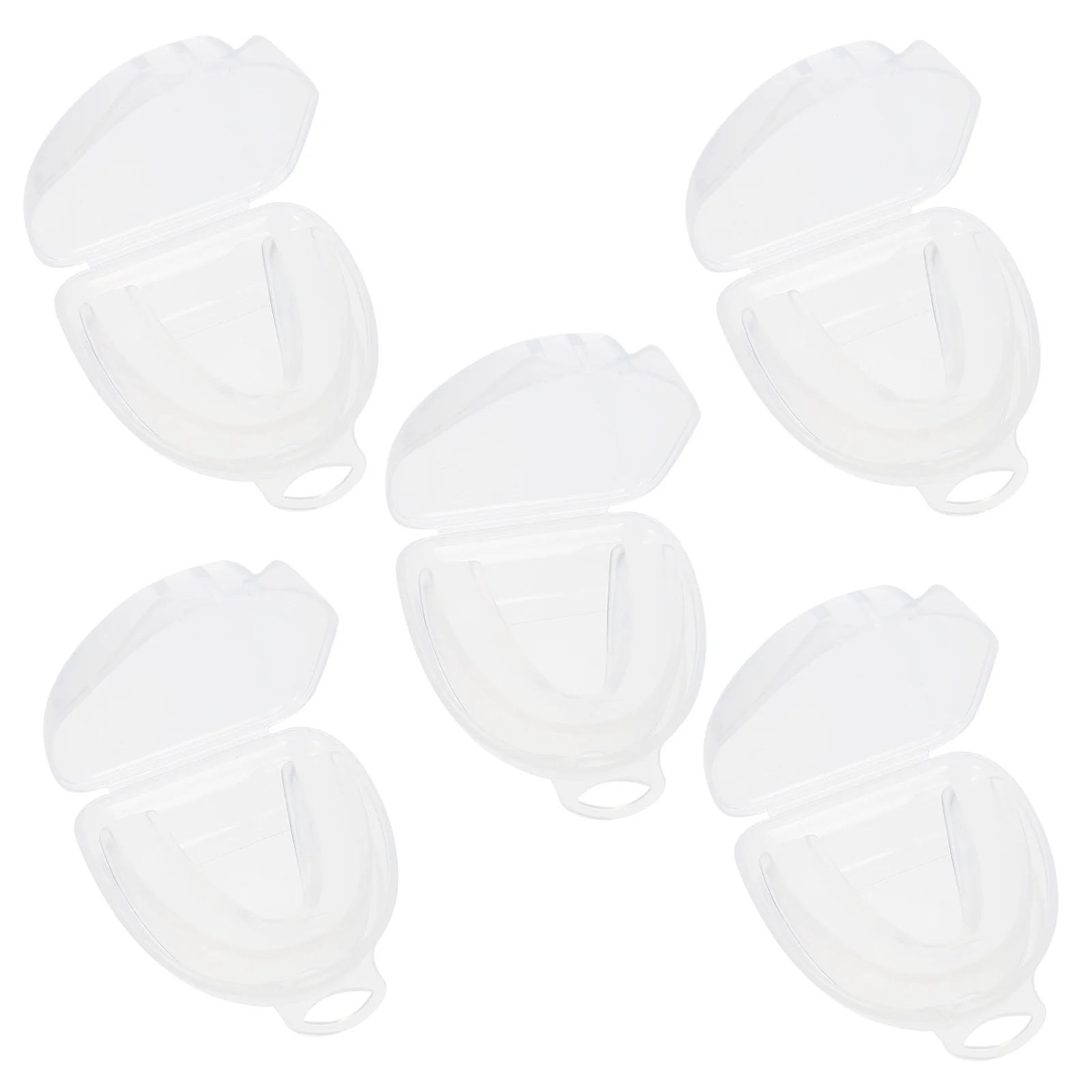 

5Sets Teeth Grinding Protection Moldable Mouth Guard High-Grade Eva Custom Fit Anti Clenching Bruxism Dental Guard