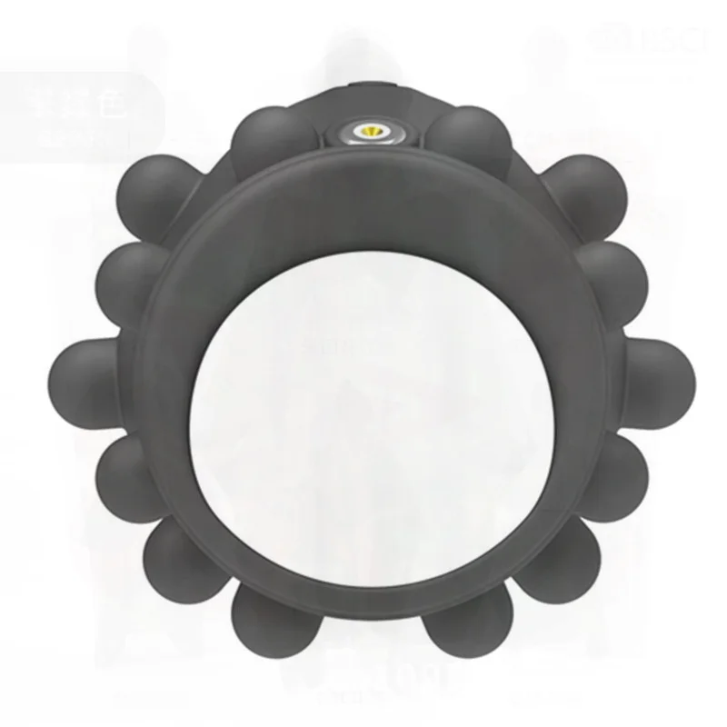 Men's Vibrating Massage Dish Set Balanus Exerciser Enlarged Adult Sex Toy Liquid Silicone Material Button Control