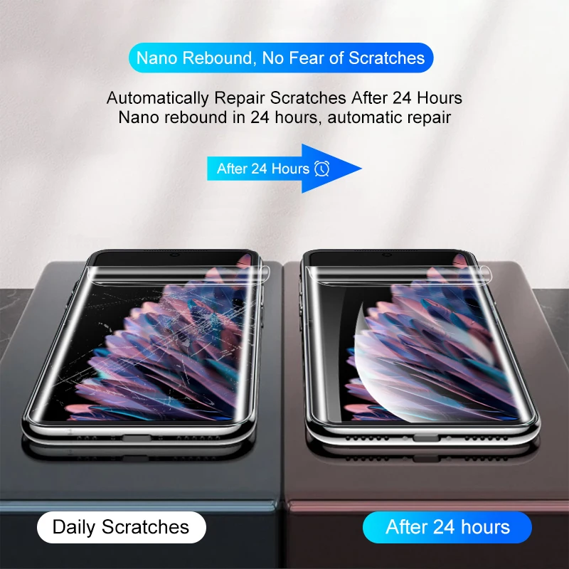 2 قطعة التغطية الكاملة هيدروجيل فيلم ل ممن لهم البحث N2 الوجه 5 جرام طبقة رقيقة واقية Opo البحث N 2 الوجه N2 الوجه واقيات الشاشة CPH2437