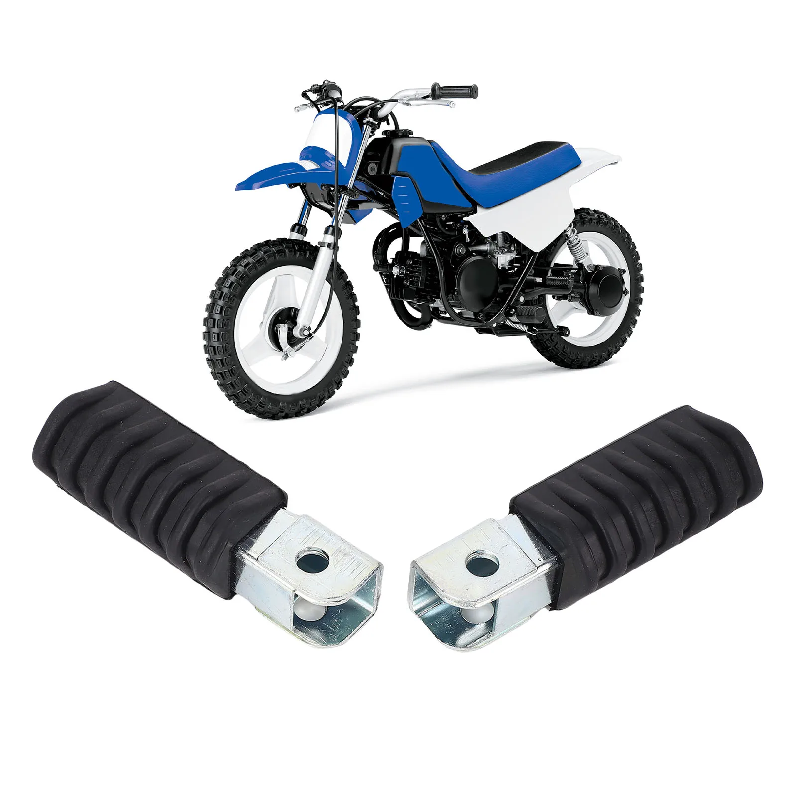 

2 шт. подножки для велосипеда для бездорожья, левый и правый, противоскользящие, удобные, для езды, исключительная производительность, замена для PW50 PW80