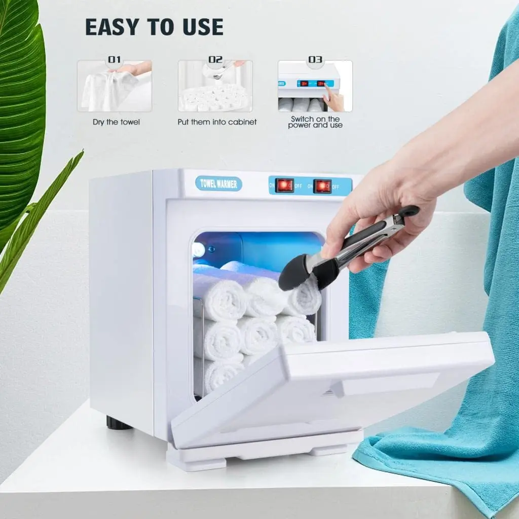 K New Single Door Disinfection Cabinet Beauty Salons Restaurants Plastic Heating Cabinet Towel