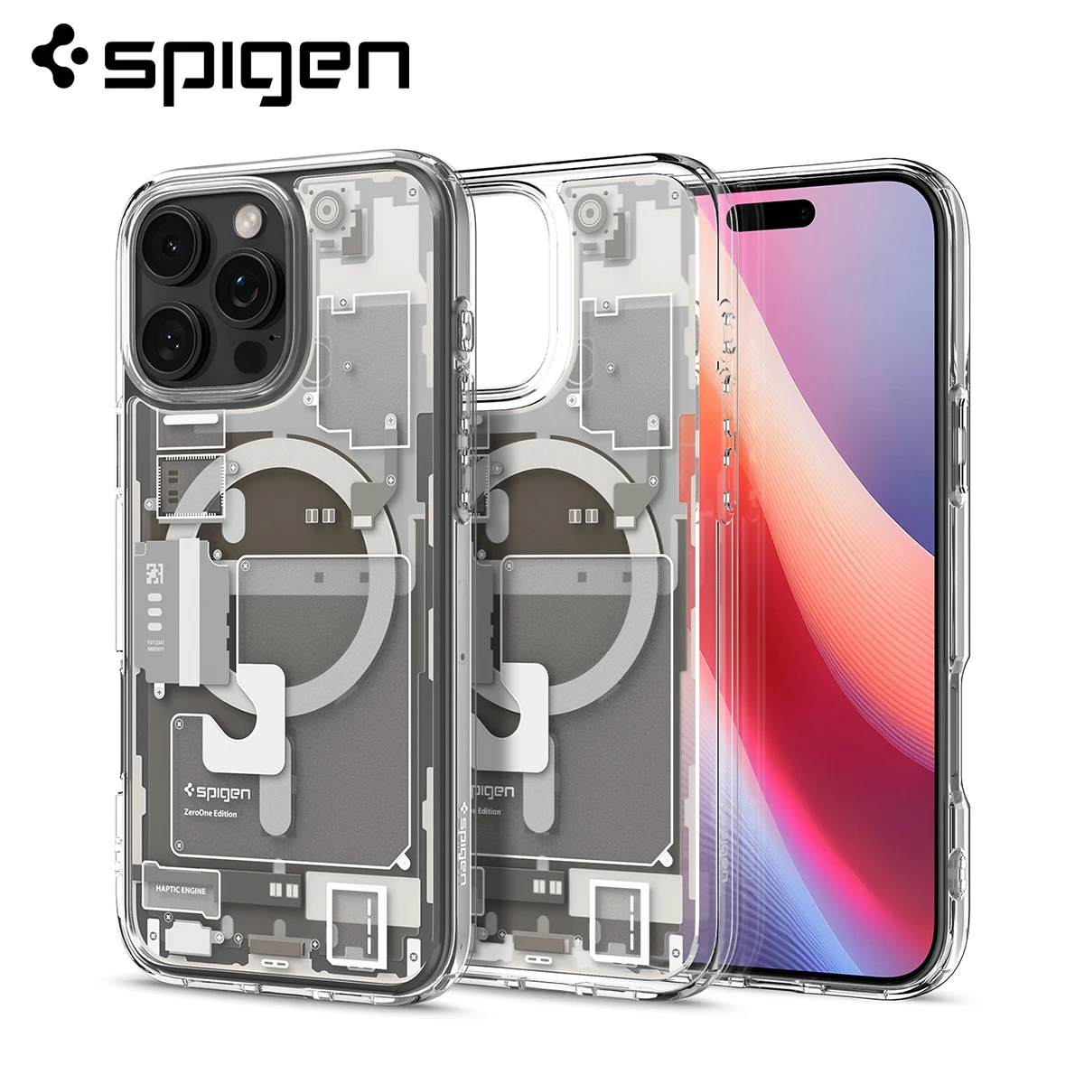 Etui Spigen Ultra Hybrid Zero One MagFit do iPhone'a 16 Pro Max / 16 Pro Kompatybilne z Magsafe