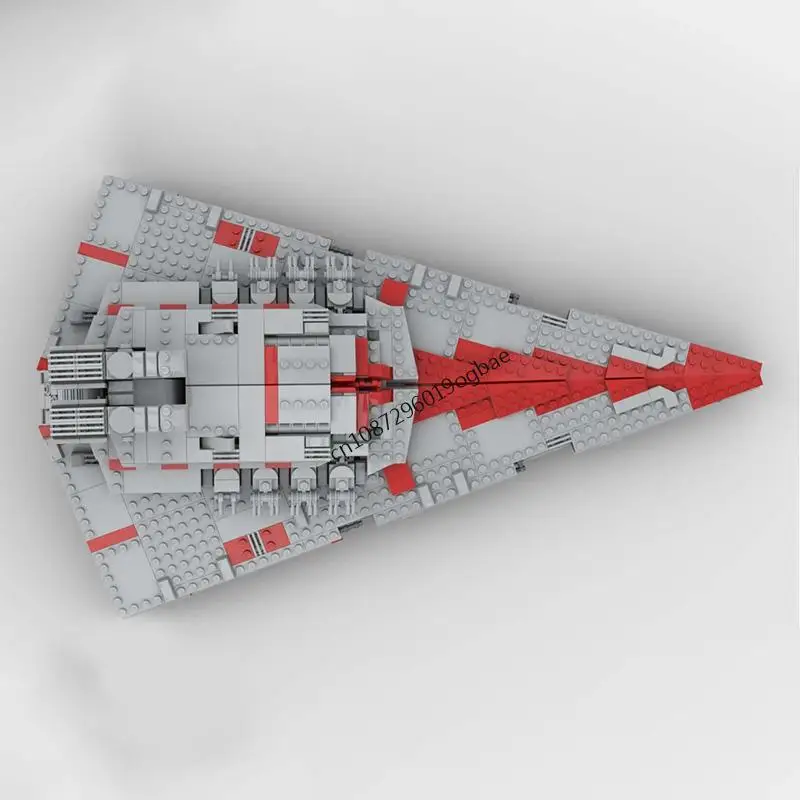 1475PS Star Plan Movie Imperator Class Destroyer Space fighter model DIY creative ideas Child Toy Assembly Puzzle Gift MOC-75394