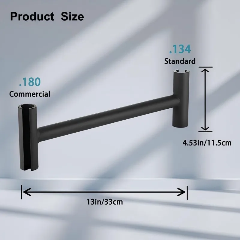 2 in 1 Hinge Adjustment Tool,Hinges Gap Adjusting Wrench for .134 and .180 Gauge Commercial Doors, Door Hinge Repair Tool