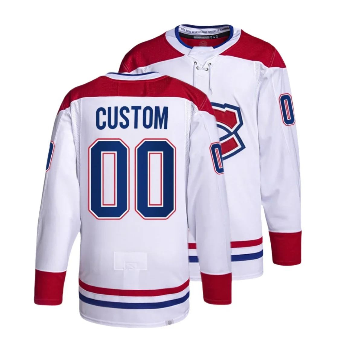 Custom Montreal Men Ice Hockey Jersey #20 Juraj Slafkovsky #22 Cole Caufield #14 Nick Suzuki #31 Carey Price