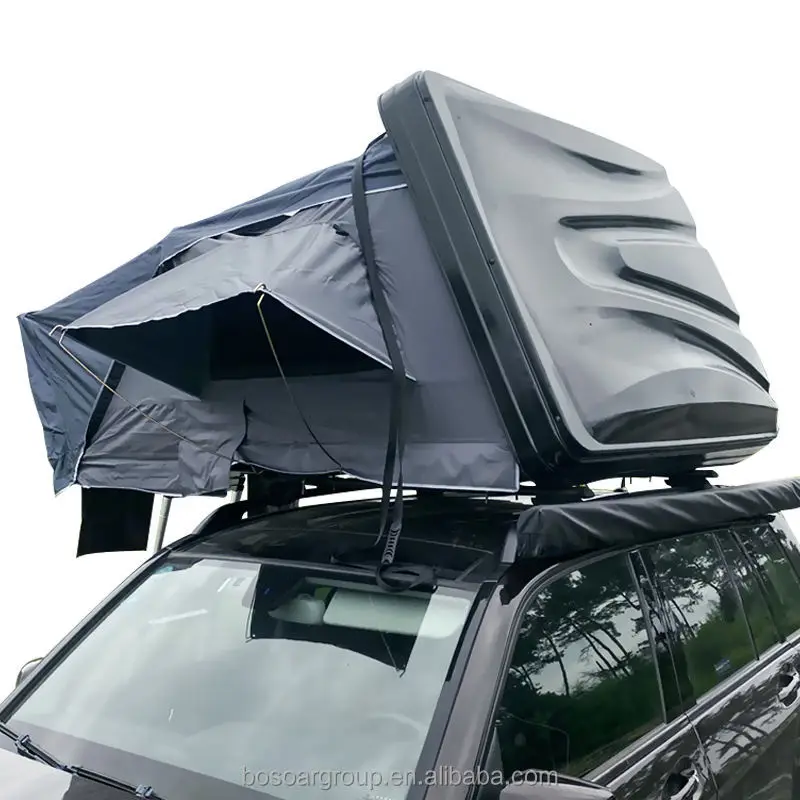 

Applicable to ABS Hard Shell Four-season Double Layer Large Side Opening Folding Roof Tent Outdoor Camping Car Rooftop One Bedro