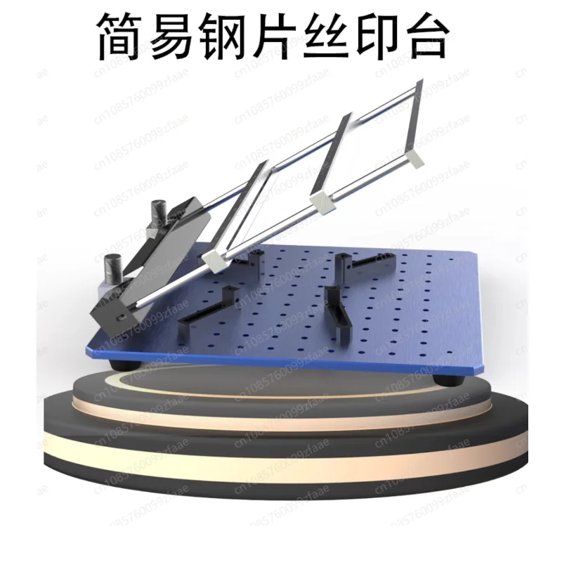 

PCB steel mesh solder paste printing table precision SMT manual small machine manual screen printing table 170MMx170MM