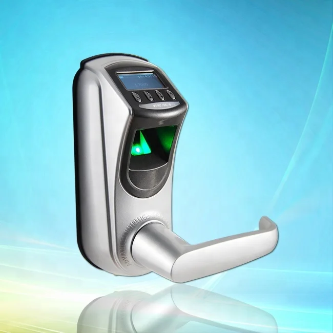 ( L7000U ) Biometric Fingerprint Scanner Door Lock With OLED Display/USB host