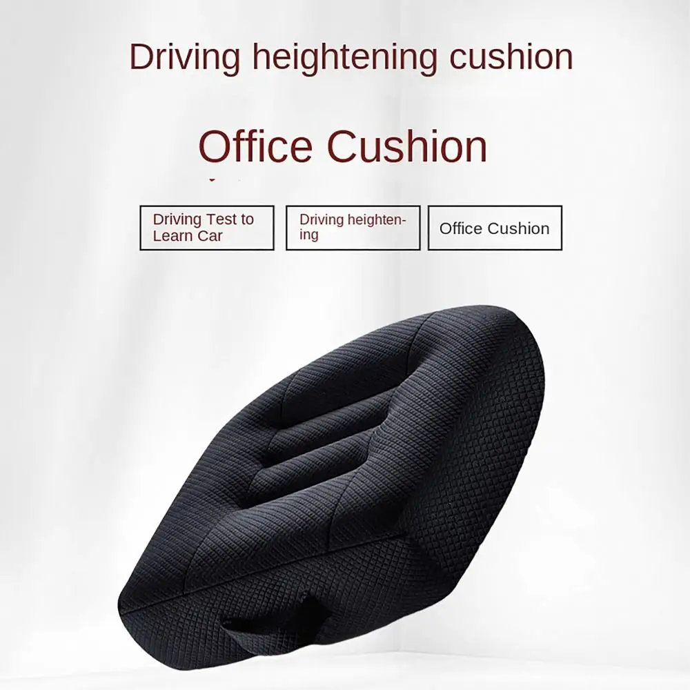 Soft Heightening Height Car Seat Booster Mesh Design Anti-slip Car Seat Cushion Thickened Boost Mat For Broaden Driving Vision