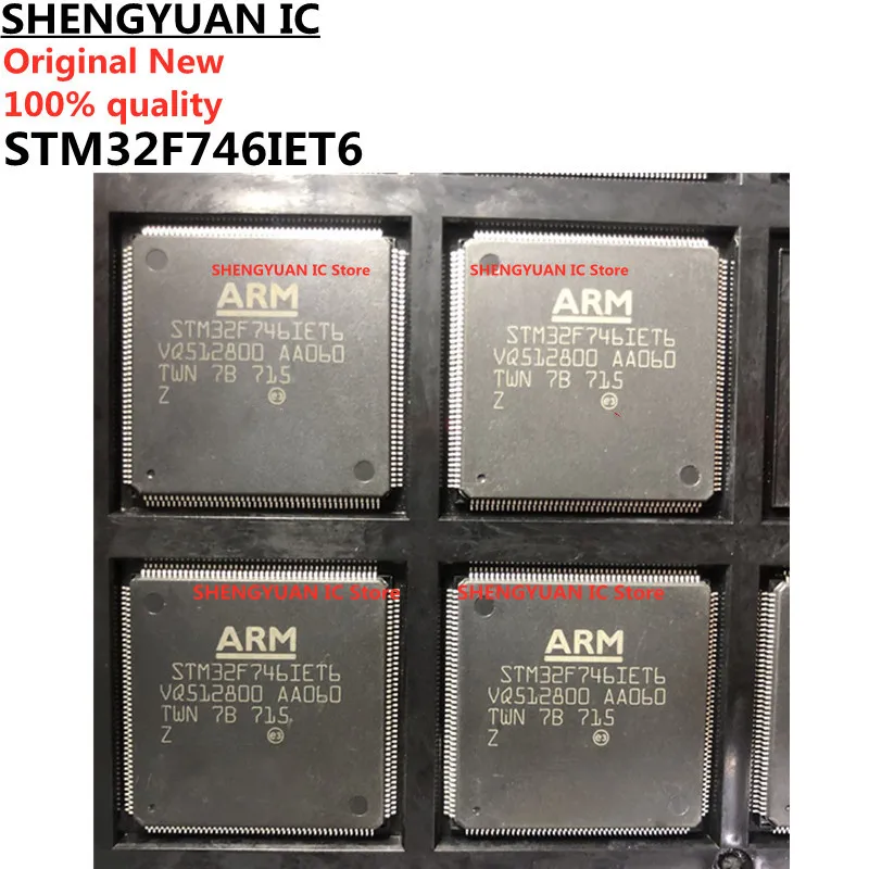 2 pcs STM32F746IET6 LQFP-176 STM32F746IE STM32F746 Single chip microcomputer 100% new imported original 100% quality