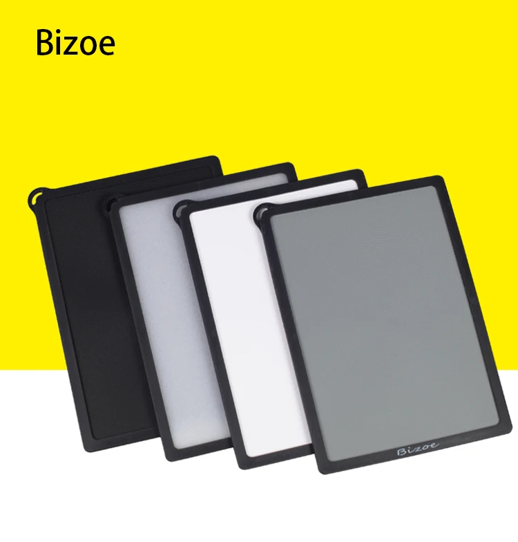 BIZOE Grey card White balance card 4-in-1 18 degree photography grey plate camera Exposure measurement calibration color card bl