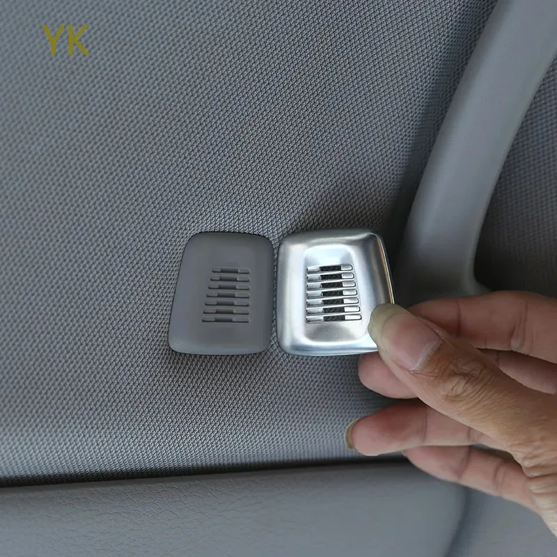 

For Toyota GR Supra A90 MK5 2019-2026 Carbon Fiber Car Roof Microphone Frame Cover Trim Stickers Interior Car Accessories