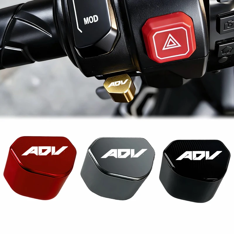 2026 Mototcycle For Honda Adv150 Adv160 Adv350 Adv 150 350 CNC Switch Button Turn Signal Switch Key cap Aluminum