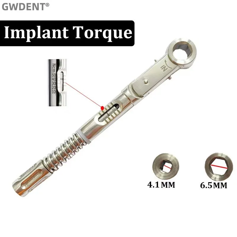 치과용 임플란트 토크 렌치 래칫 어댑터 드라이버 나사 치과용 도구