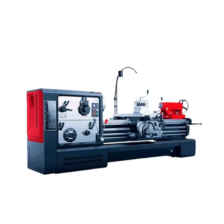 High Precision Heavy  Manual Metal Lathe 3800mm Horizontal Clearance Bed