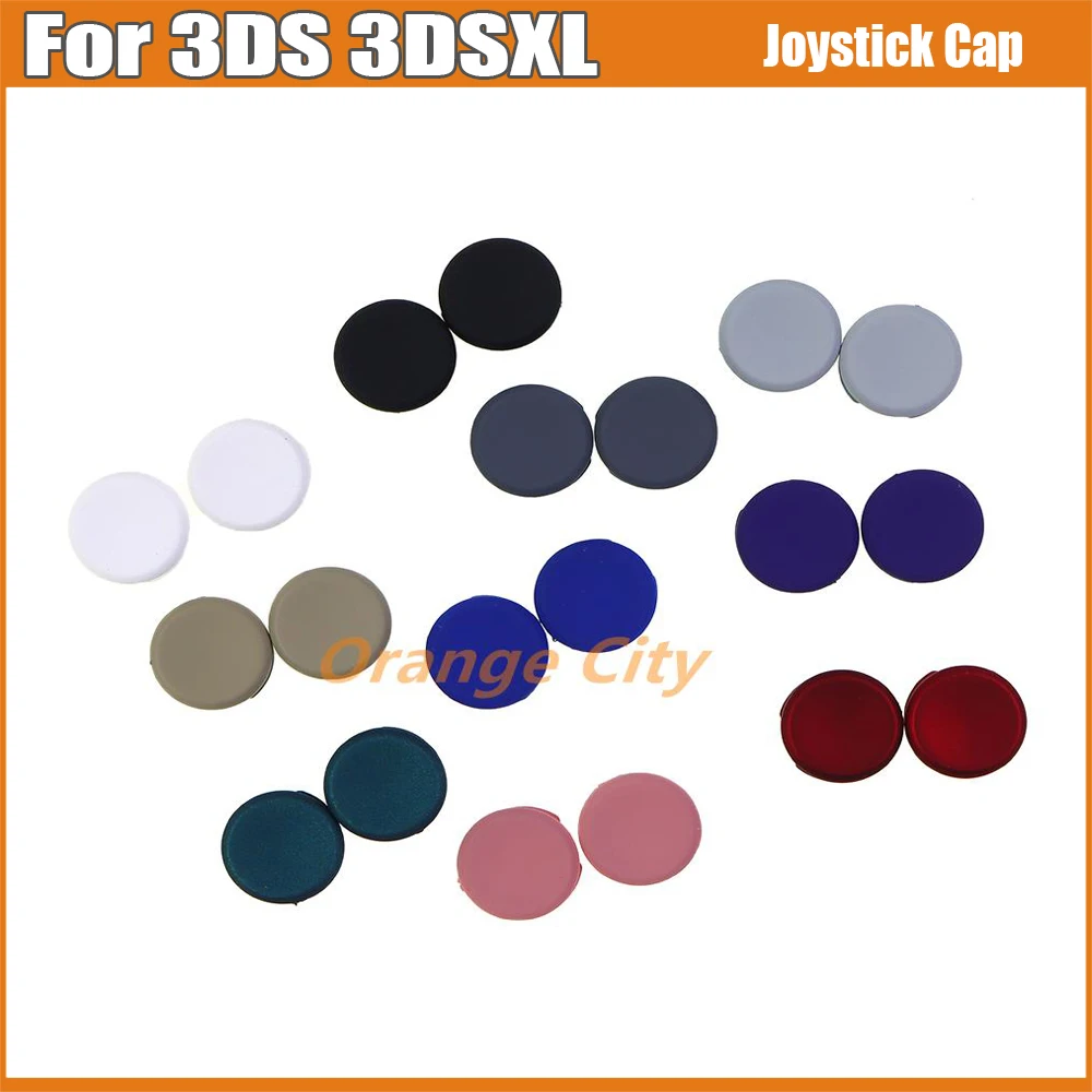 

50PCS OEM Colorful Analog Joystick Cap For 3DS 3DSXL LL NEW 3DS NEW 3DSXL LL Game Controller