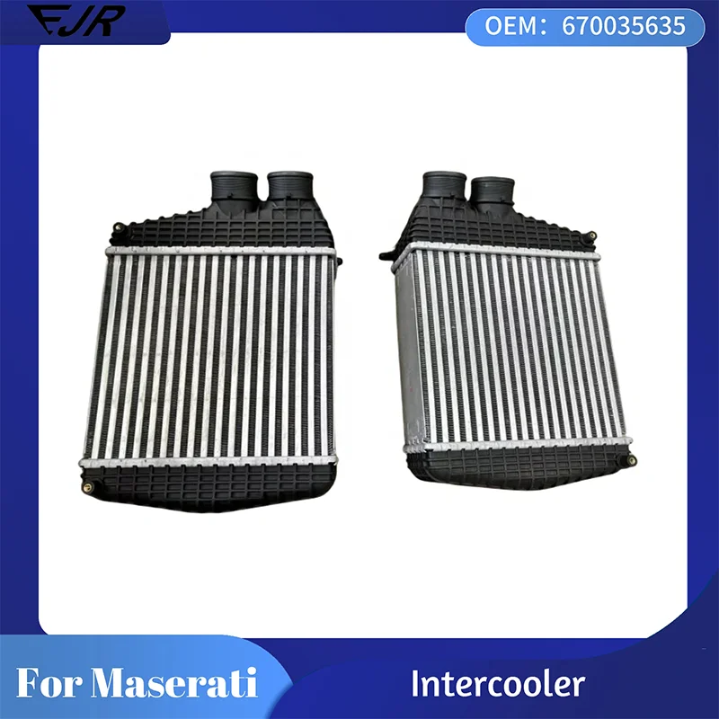 Suitable for Maserati Ghibli Levante Quattroporte Cars Accessories Intercooler 670035635 670039351 670009833 670004976 670035636