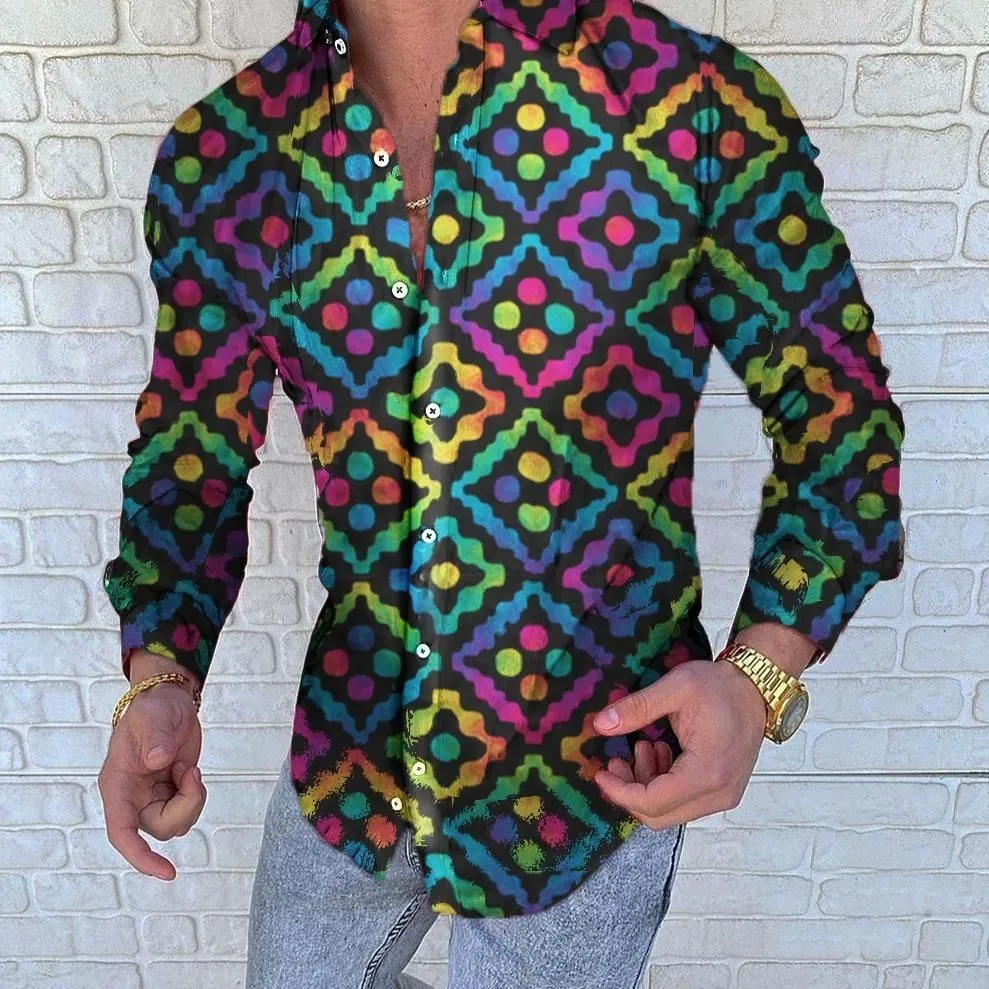 

Мужской открытый кардиган с принтом Long Sve irt Slim Fit Faion Urban Sle, большой размер, эластичное волокно, 00% осенняя одежда, без утюга