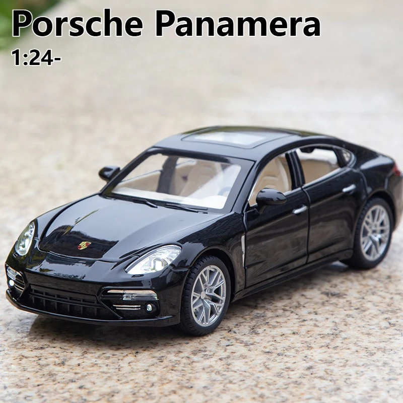 

1:24 Porsche Panamera High Simulation Sound and Light Car Model Alloy Diecast Toy Car Children's Holiday Gift