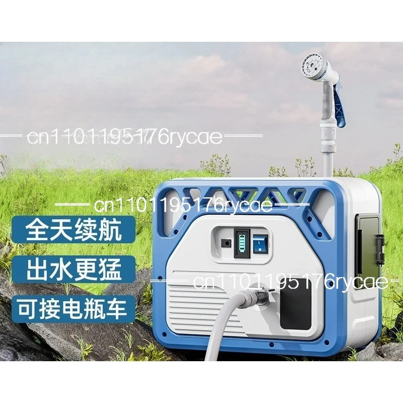 Vegetable watering artifact watering machine, agricultural watering vegetable garden field irrigation rechargeable pumping pump