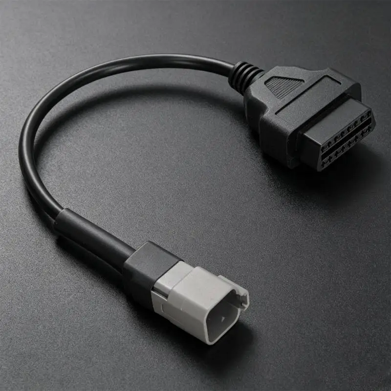 Q6PA OBD2 Diagnostic Cable 6 Pin Pin, 30 Vehicle Port Cable for Compatible Tool Hookup, Fault Reading, and Routine Service