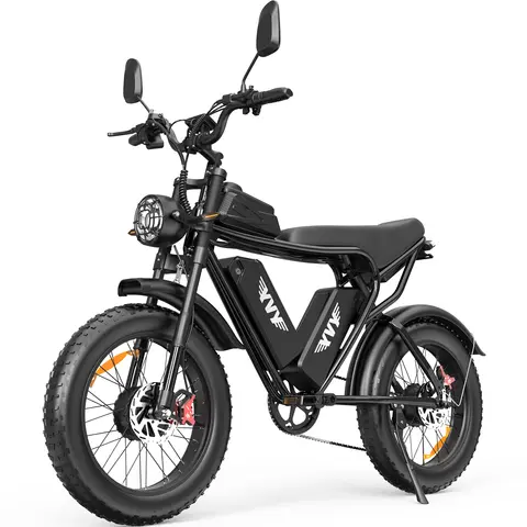 Bicicleta elétrica para adultos, 1500/2000w, 30/37mph, 48v-52v, 50-80 milhas, motocicleta elétrica, 20 ", pneu gordo, dirt bike, shimano, 7 velocidades, e-bike