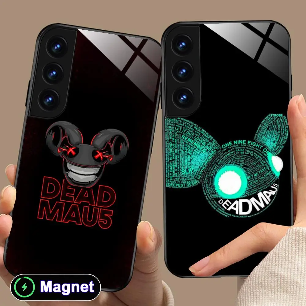 DJ Deadmau5 Phone Case for Samsung Galaxy S26 S25 S24 S23 S22 S21 S20 Note20 Plus FE Ultra Glass Magnet Cover view 4