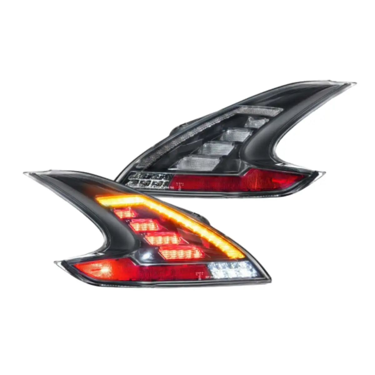 For 'Nissan 370Z 2009-2020 XB Tail Lamp New 12V ABS Waterproof LED Tail Lights for Nissan 370Z