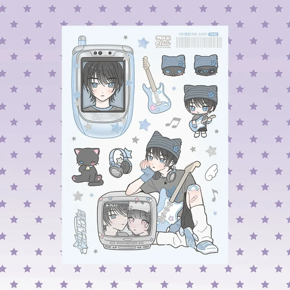 

Новая Корея DIY Справочник Декоративные наклейки Милая сексуальная художественная бумага Сладкая мультяшная наклейка Книга