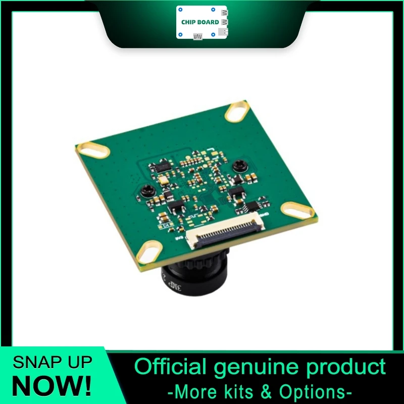 Waveshare ISX031 3MP MIPI Imaging Camera ISP 123° FOV Fixed Focus Sensor Module for Raspberry Pi Jetson