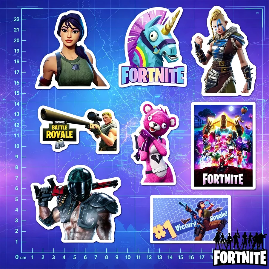 Fortnite Battle Royale Aufkleb – Laptop Accessories All Bewertung und Preis
