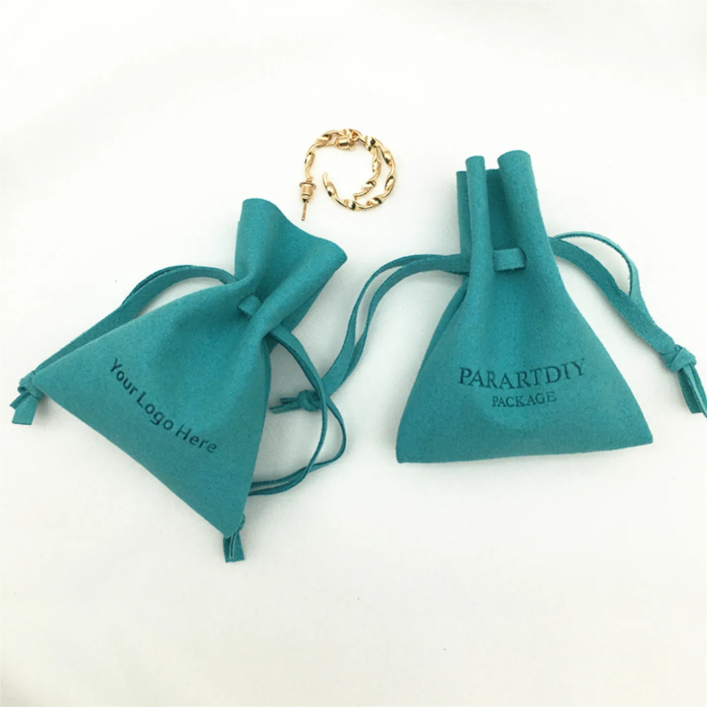 

50 microfiber personalized color logo drawstring bags custom bags jewelry bags necklace bags packaging bags