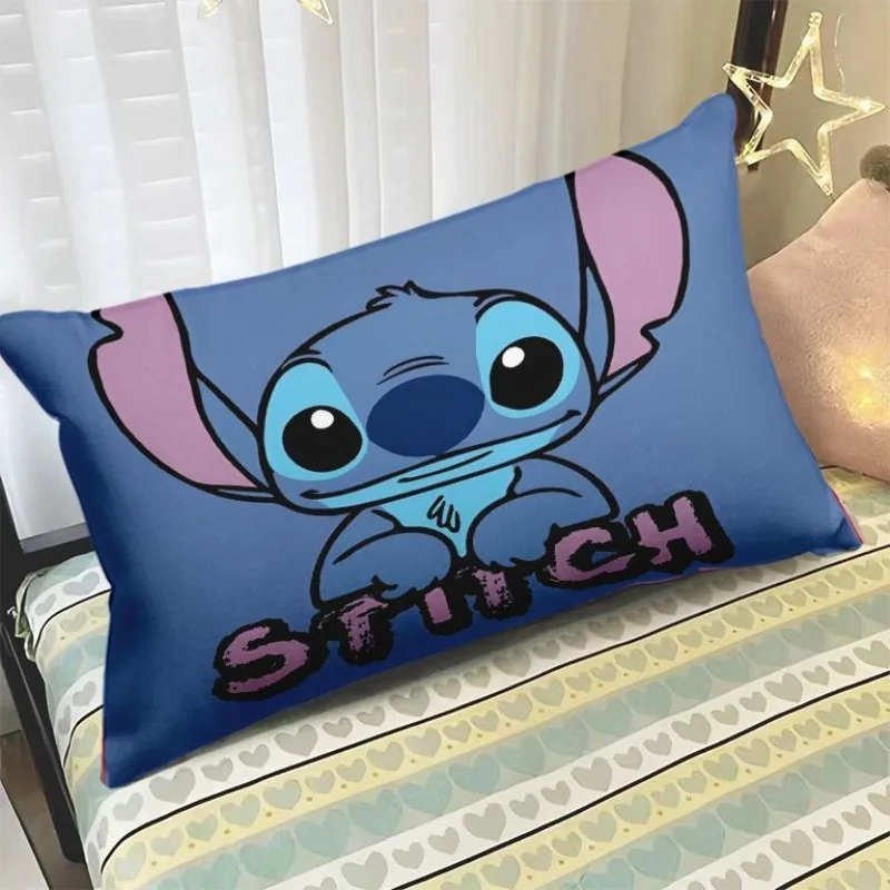 Fashionable and Creative New Lilo & Stitch Cartoon Animation Same Style Zipper Double-sided Pillow Case Dormitory Car Pillow