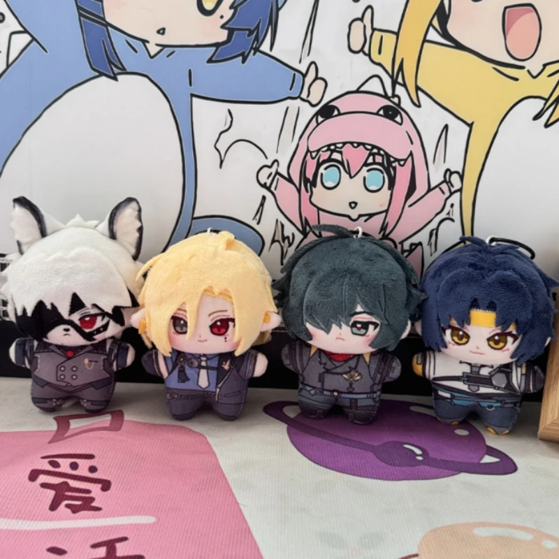 10cm Zenless Zone Zero Cosplay Doll Toy Pendant Keychain - Hugo Vlad Lighter Von Lycaon Asaba Harumasa Plush Collectible