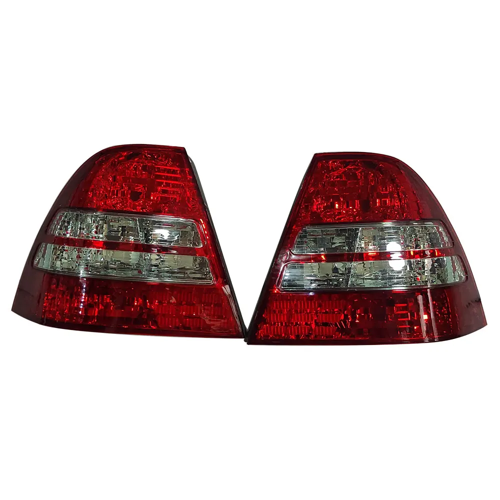 A Pair Car Taillights Brake Lights for Toyota Corolla Sedan AE120 81551-1E240 81561-1E200 Rear Light 2003