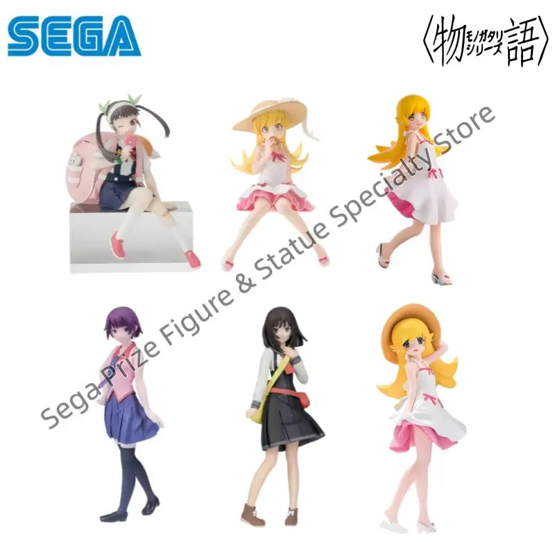 Sega In Stock Original Box Garage Kit Model Monogatari Series Hachikuji Mayoi Anime Characters Collectible Action Figure Statue