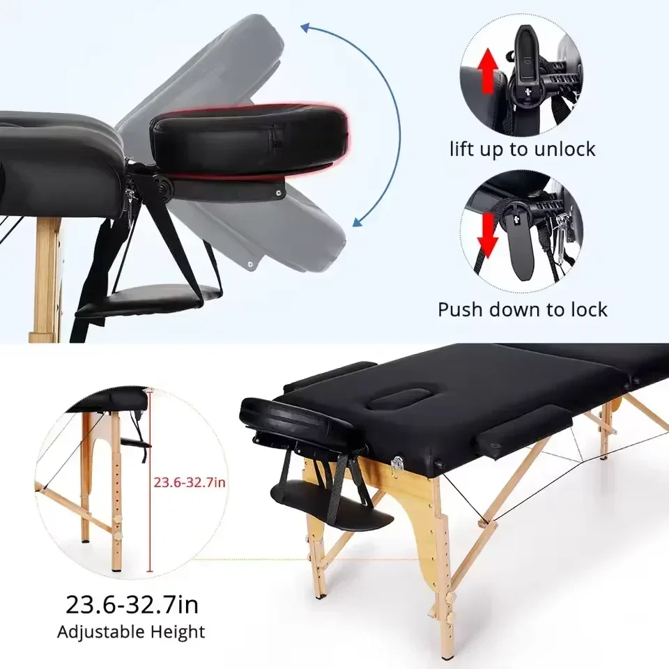 Fast Delivery Beauty Salon Equipment Massage Tables & Beds Beauty Commercial Chair Lash Bed