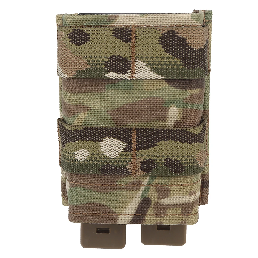 Tactical 5.56 Midlength KYWI Pouch MOLLE Hunting Shooting M4 AR15 Airsoft Fast Magazine Pouch with Malice Clip Combat Belt Gear