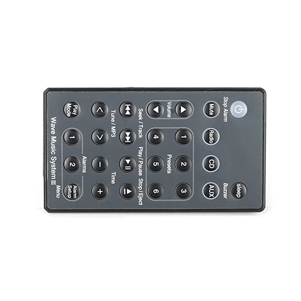 

Effortless For Wave Music System AWRCC1234 Replacement Remote Control Instant functionality just insert battery